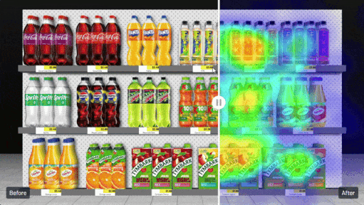 Eye tracking in Marketing & Adveritising - Shelf Testing